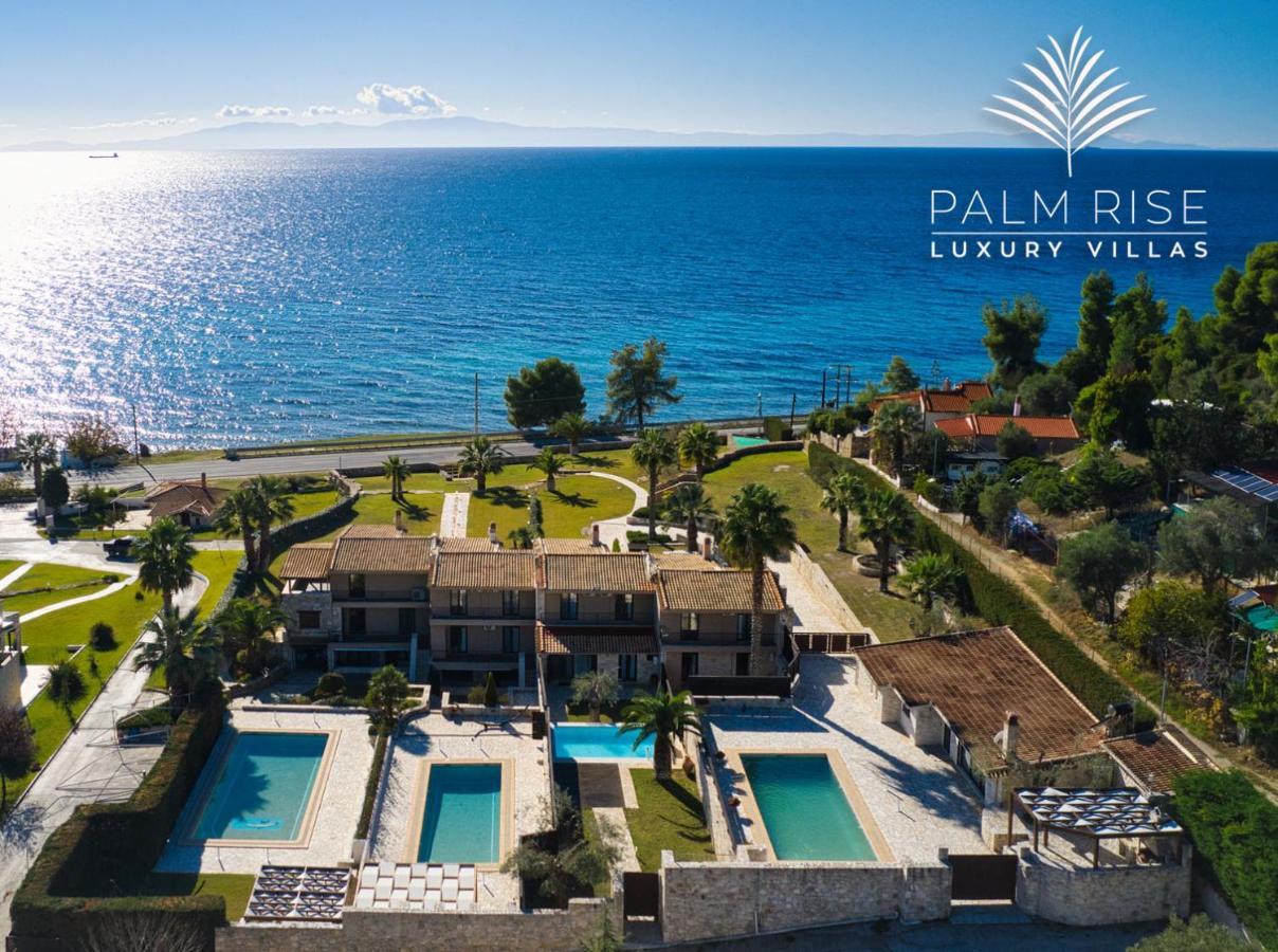 Palmrise Luxury Villas By Travel Pro Services - Nea Skioni Halkidiki Dış mekan fotoğraf