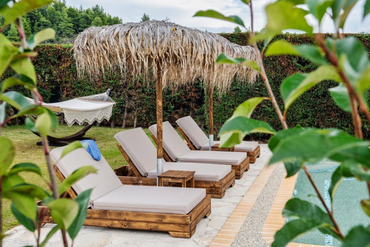 Palmrise Luxury Villas By Travel Pro Services - Nea Skioni Halkidiki Dış mekan fotoğraf
