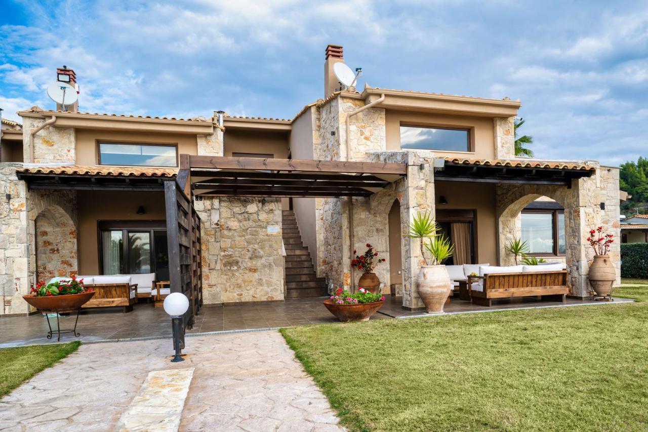 Palmrise Luxury Villas By Travel Pro Services - Nea Skioni Halkidiki Dış mekan fotoğraf