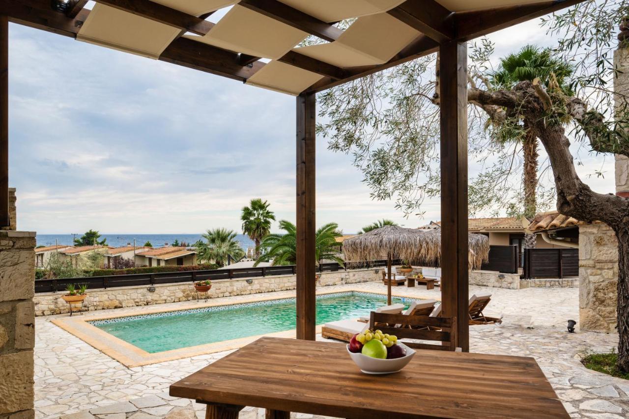 Palmrise Luxury Villas By Travel Pro Services - Nea Skioni Halkidiki Dış mekan fotoğraf