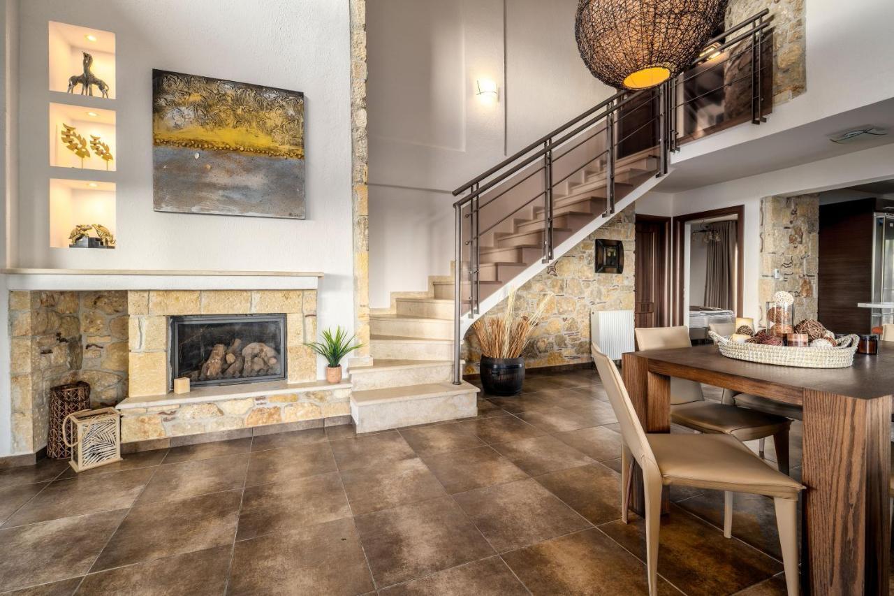 Palmrise Luxury Villas By Travel Pro Services - Nea Skioni Halkidiki Dış mekan fotoğraf
